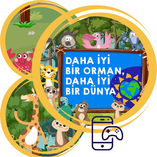 Renkli bir orman seni bekliyor, keşfetmek için bize katıl!